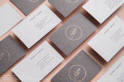 Grey Business Card Design 12