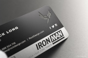 Black Metal Business Card Design 18