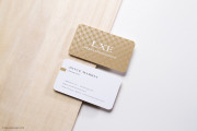 Regular Suede Name Cards 12