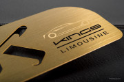 Brushed Gold Metal Business Card - 5