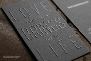 Grey Business Card Design 5