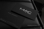 Soft Suede Business Card Design 8