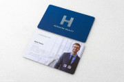 White Plastic Business Card Design 9