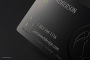 Black Metal Business Card Design 23