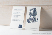 Letterpress Name Cards Design 13