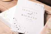 Letterpress Invitation Card Design - 7