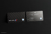 carbon fiber business card design 3