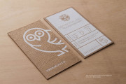 Brown Kraft Business Cards 1