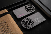 Grey Business Card Design 13