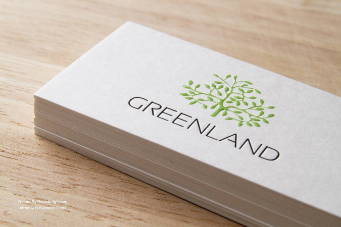 Letterpress Business Cards