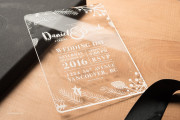 Creative Acrylic Invitation Cards Designs - 2