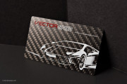 carbon fiber business card design 7