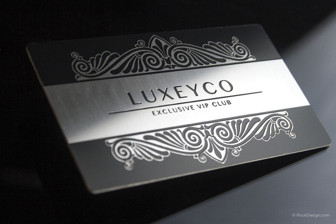 Metal Membership Cards