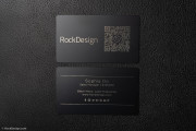 QR Code Business Card Design 6