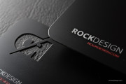 Modern Metal Business Cards Design 8