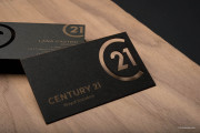 Laser engraved CENTURY 21 design template 5