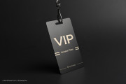 Club VIP metal template 1