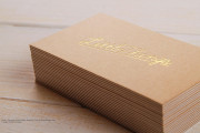 Gold Stamping Business Card Design 1-4