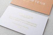 Feminine event planner white business card visiting template 2