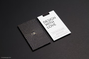 Elegant gold spiral business card 3