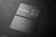 QR Code Business Card Design 4