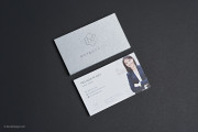 Silver headshot realtor card 7