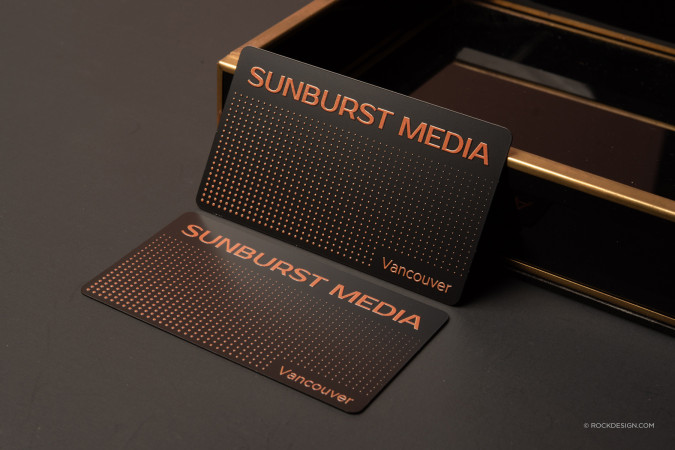 Creative Media Business Cards - SUNBURST MEDIA