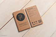 Kraft & letterpress template 5