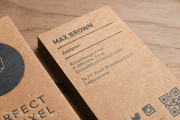 Kraft & letterpress template 4