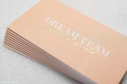 Feminine event planner white business card visiting template 4