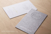 premium uncoated visiting card template 2