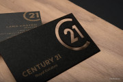 Laser engraved CENTURY 21 design template 7