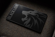 Bold Black Metal Business Card 1