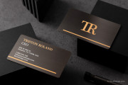 uv-printed-gun metal-business cards-image