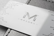 Technological Laser Engraved White Metal Business Card 5