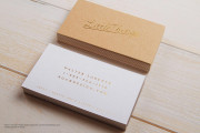 Gold Stamping Business Card Design 1-5