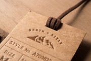 Vintage kraft paper tag 6