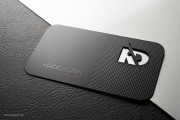 Modern Metal Business Cards Design 6