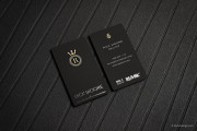 Textured black, hot foil template 1