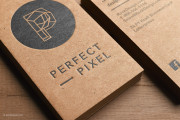 Kraft & letterpress template 3