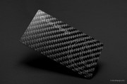 Carbon fiber logo template 1