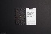 Elegant gold spiral business card 4