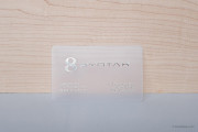 Plastic silver foil template 4