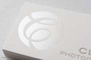 Pearl foil and letterpress white template 2