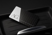 carbon fibre investment group business card - 1 