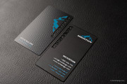 Blue and black luxury metal template 8