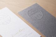 premium uncoated visiting card template 4