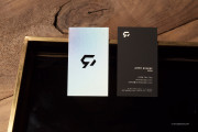 Full face foil business card 2