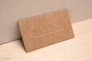 Embossed kraft rustic template 3