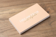 Feminine event planner white business card visiting template 5